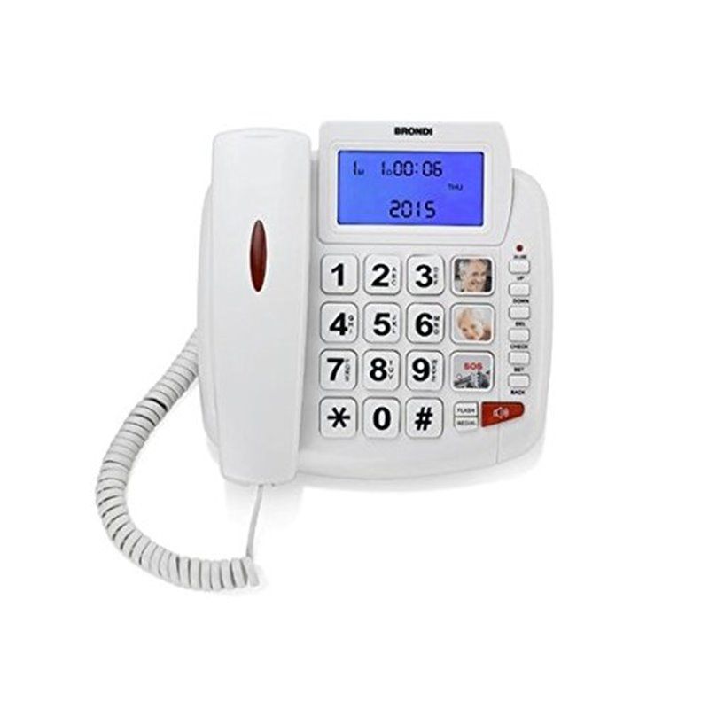 Brondi Bravo 90 LCD Phone - White (10273681)