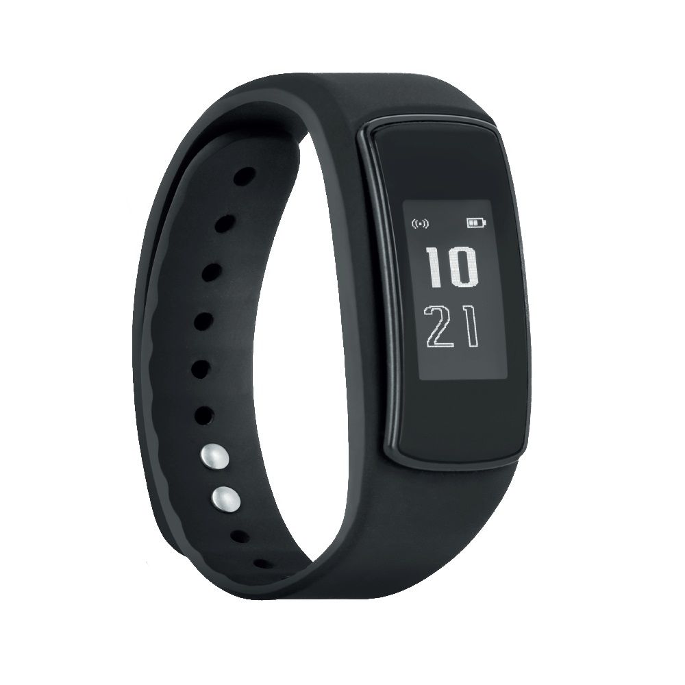 Reloj inteligente resistente al agua negro Forever SB-400