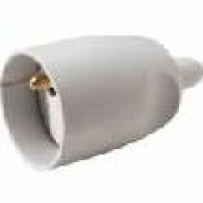 Debflex 2P+T 16A Right Angle Female Connector, White