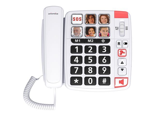 Swissvoice Xtra 1110 Corded Phone - White