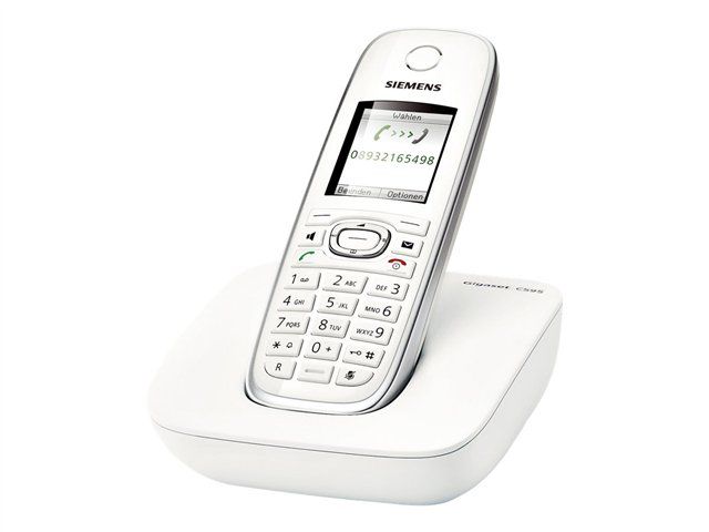 Gigaset C590 - Wireless Phone with Caller ID/Call Waiting - DECT GAP - White