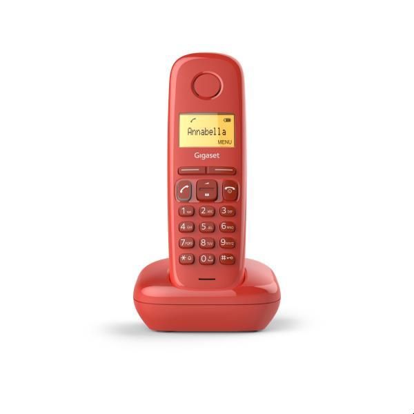 Gigaset A170 Wireless Phone, Red