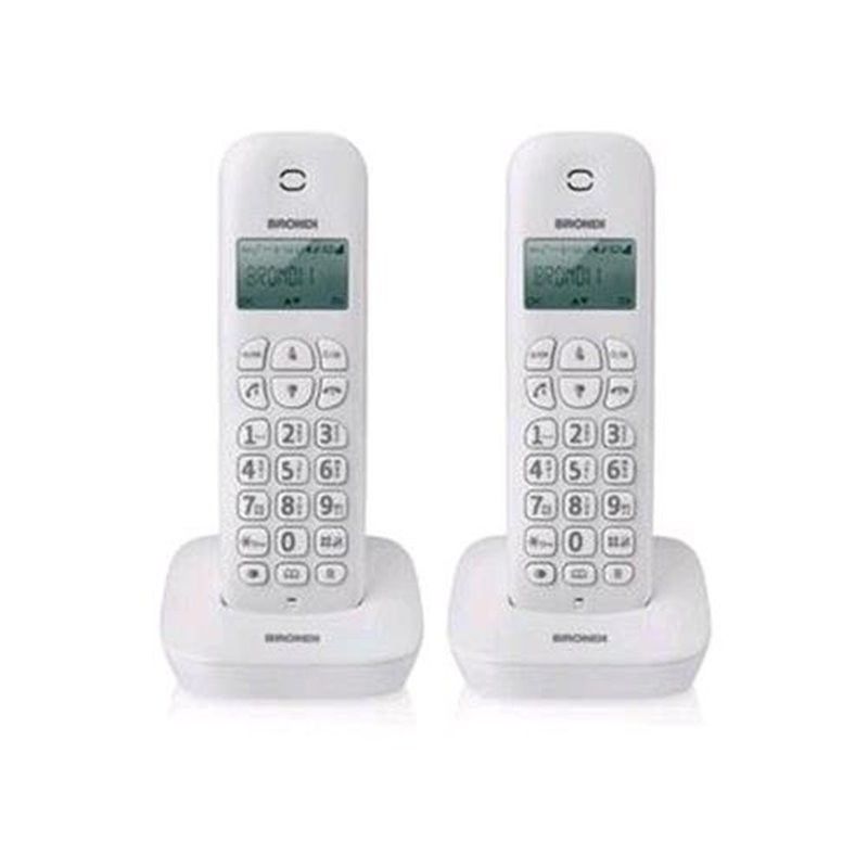 Brondi Gala Twin Wireless Phone, White (10273811)