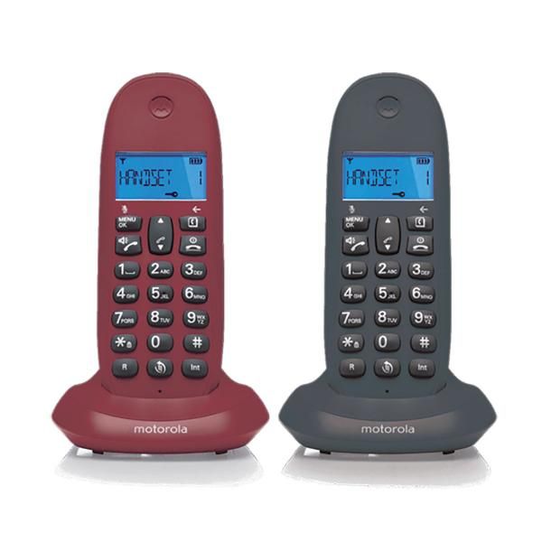 Motorola C1002 Wireless Phone - Gray