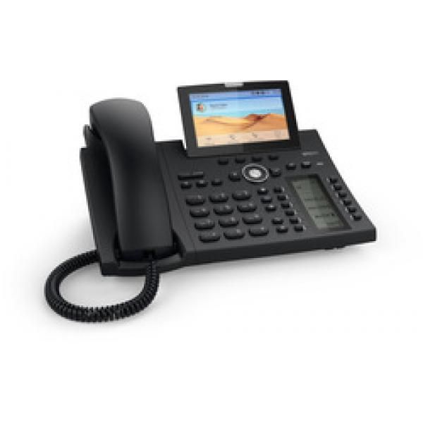 Snom D385 Fixed Phone, Black, 12 Lines TFT