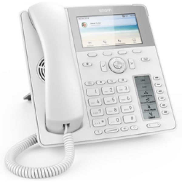 Snom D785 Fixed Phone, White TFT