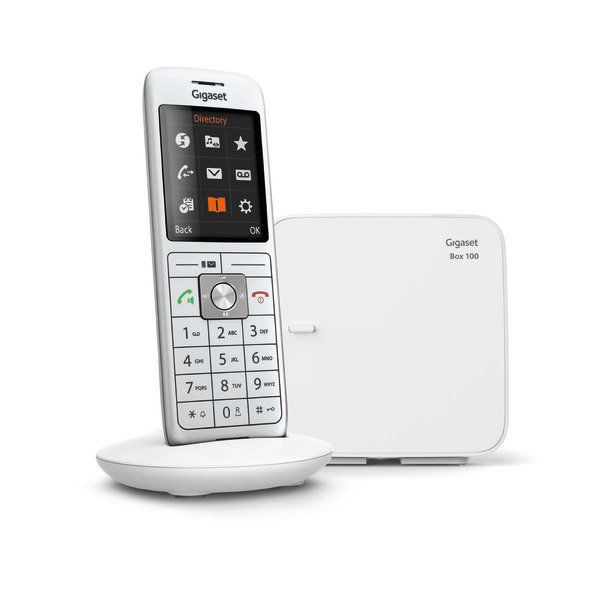 Gigaset CL660 Solo - Wireless Fixed Telephone - 1 Handset - White