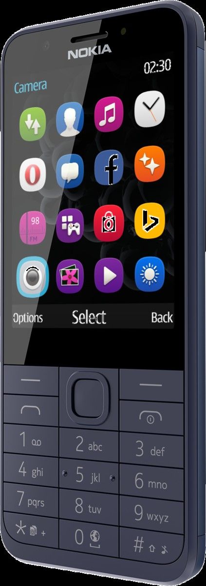 Nokia 230 Revival, Midnight Blue, Dual SIM Unlocked
