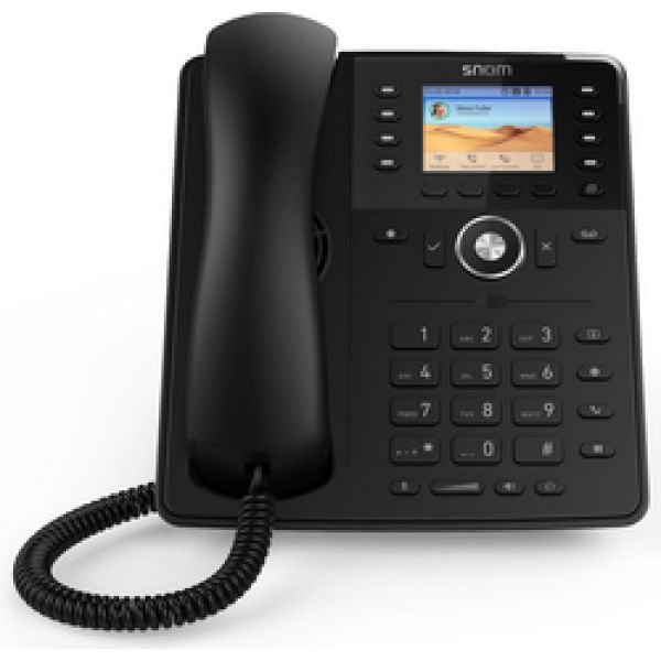 Snom D735 Fixed Phone, Black TFT