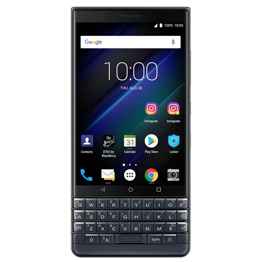 BlackBerry KEY2 LE - 4.5" Android Smartphone, 4GB RAM, 32GB Storage, 3000mAh Battery, Grey