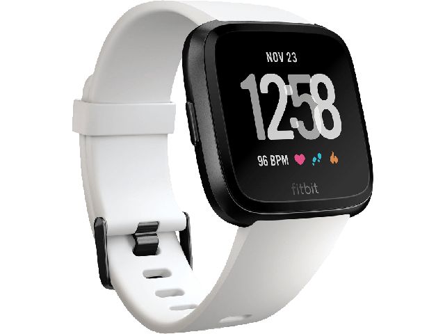 Fitbit Versa Smartwatch - White/Black