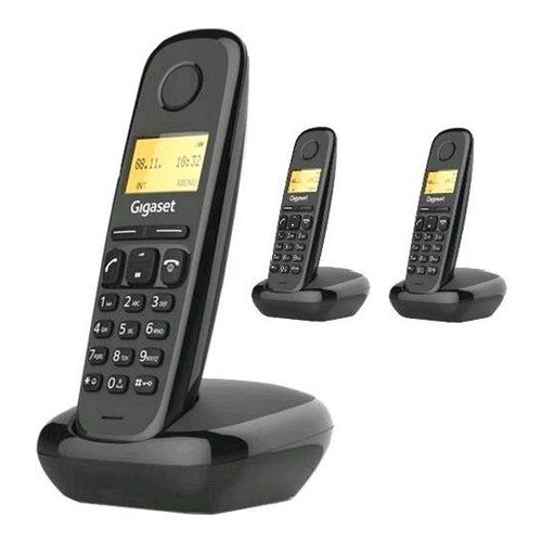 Siemens Gigaset A170 Trio Cordless Phone - Black (L36852-H2802-K111)