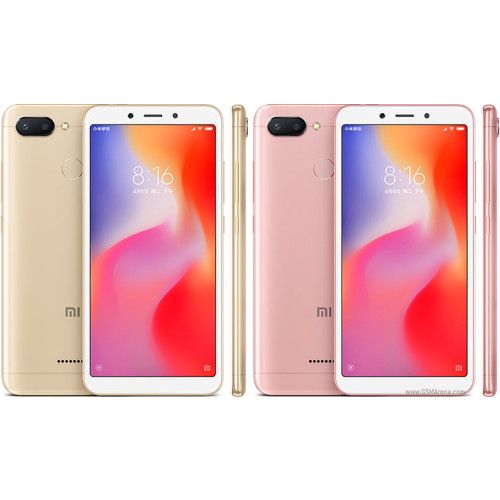 Xiaomi Redmi 6, 64GB, Dual SIM, 5.45" Display, 3GB RAM