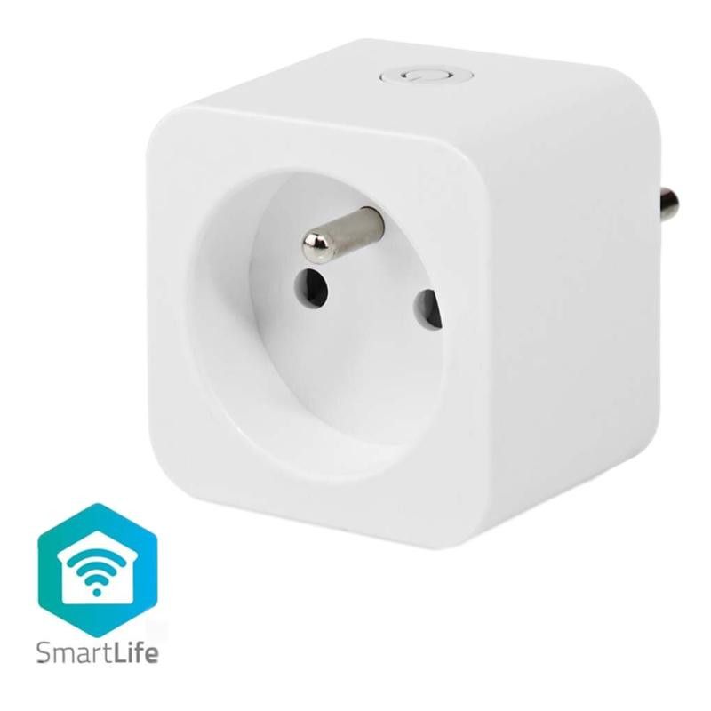 Smartlife Smart Plug 3680W WiFi Nedis WIFIP121EWT