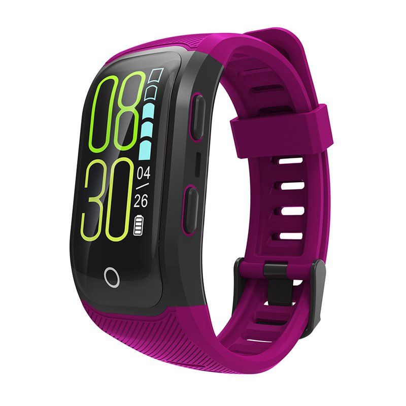 Montres intelligentes Stepfly SF-S908S étanche GPS pour le sport et les loisirs - Bleu
