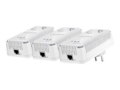 Kit réseau Devolo dLAN 500 AVplus - Pont HomePlug AV (HPAV) - Adaptateur mural (pack de 3)