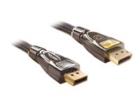 Delock DisplayPort Cable 2m Black/Brown
