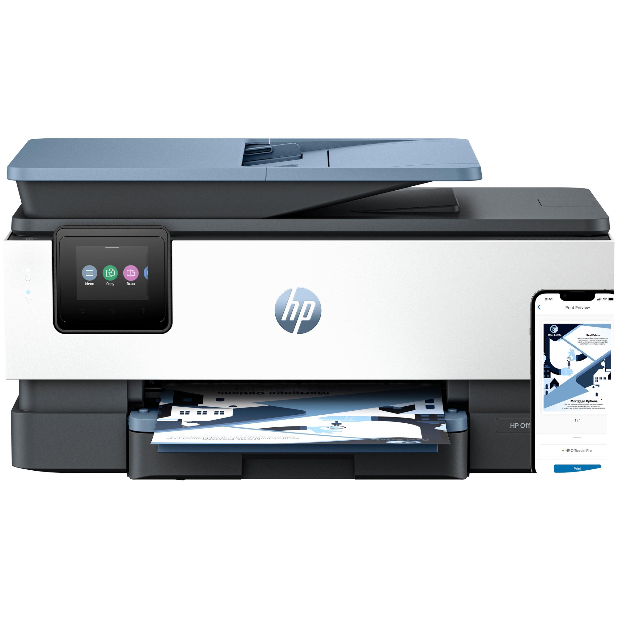 HP OfficeJet Pro 8125e Wireless Color All-in-One Printer, Instant Ink; Duplex Printing