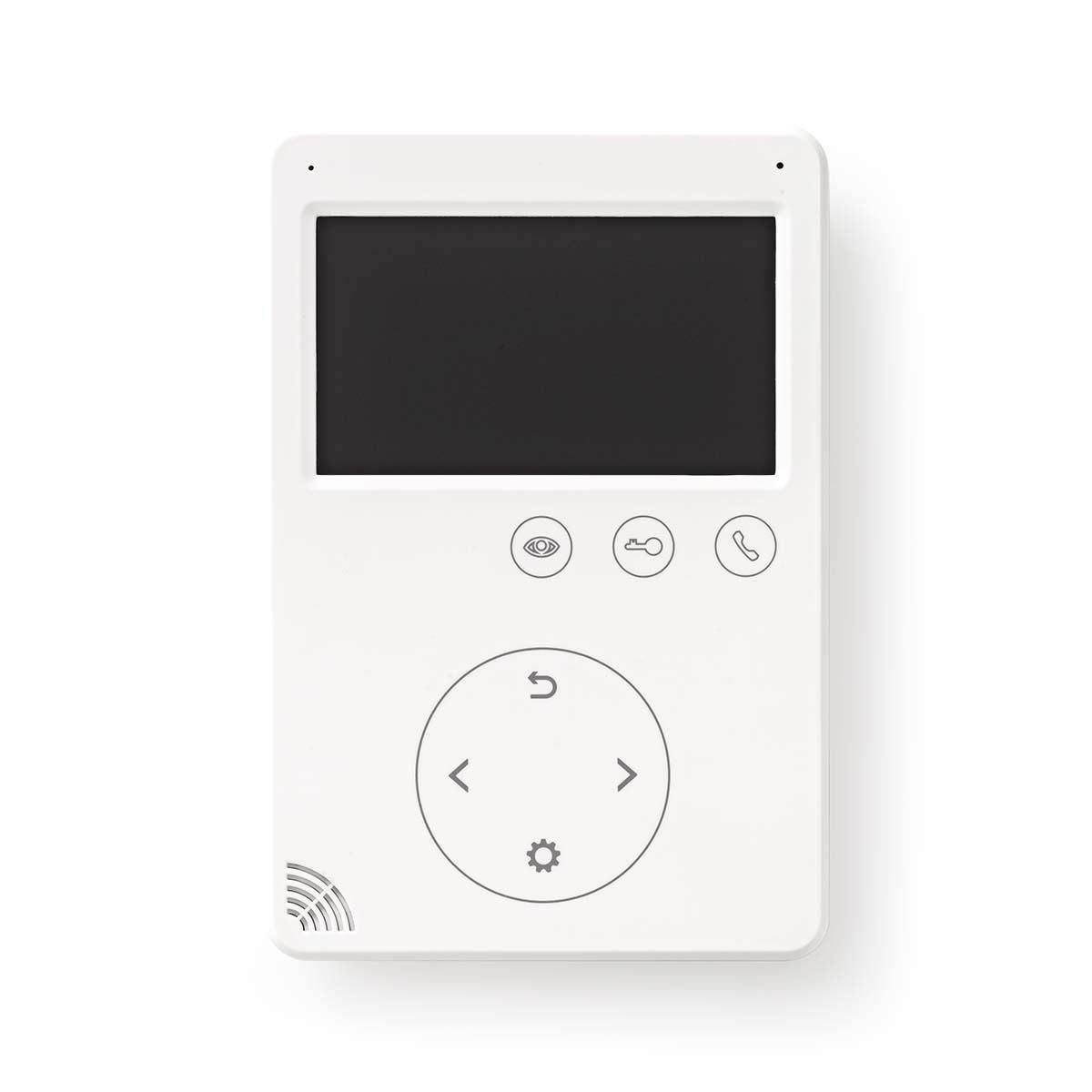 Nedis Door Video Monitor 4.3" with Unlock Function - White