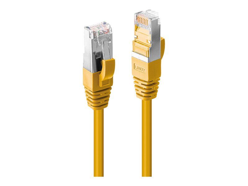 Lindy Network Cable - 7.5m S/FTP CAT6 RJ-45 Straight through - Yellow