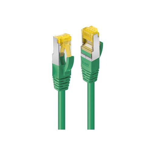 Lindy RJ-45 to RJ-45 Cable - 2m - 6.5mm - S/FTP CAT7 - Halogen Free, Hookless - Green