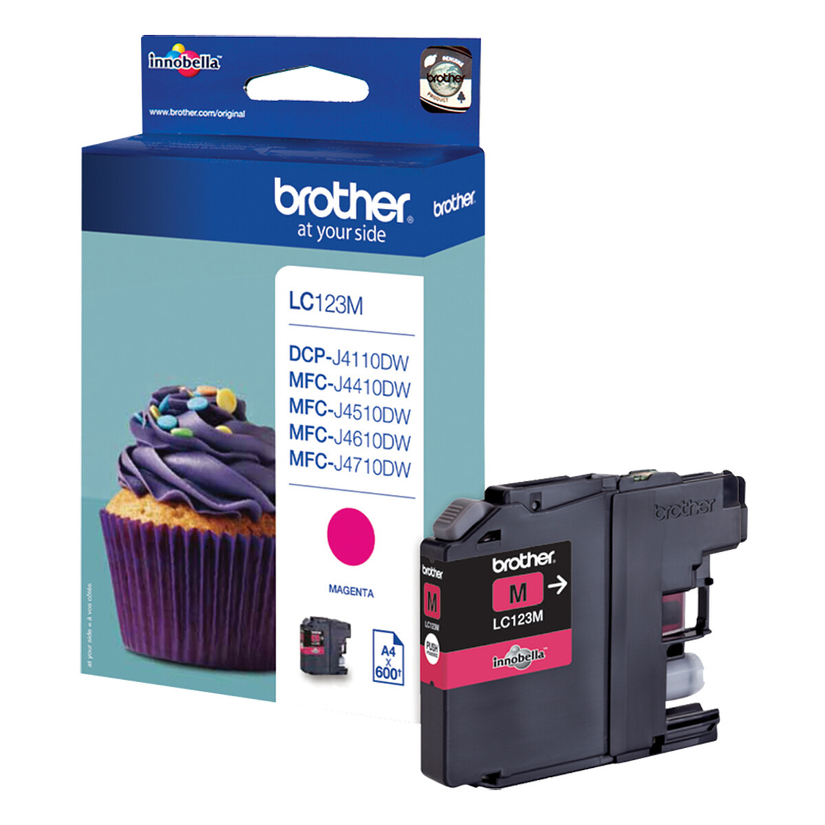 Brother LC123M (Magenta)