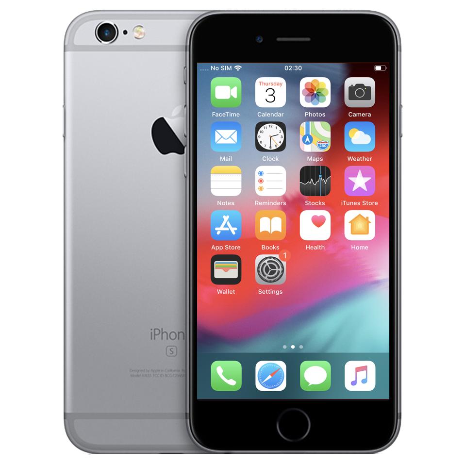 Renewd iPhone 6s 4.7-inch SIM Unique iOS 10 4G 32GB Grey Refurbished