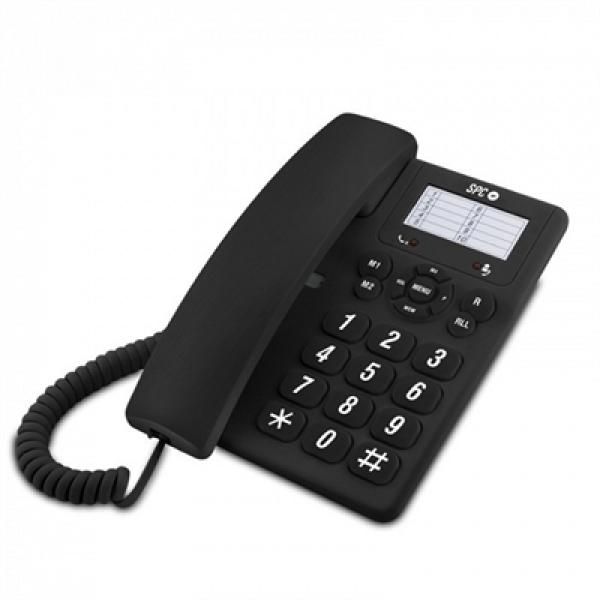 Spc Original Analog Phone Black
