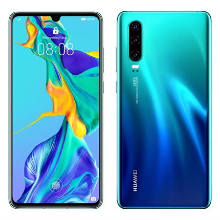 Huawei P30 128GB, 6GB RAM, Double SIM, Aurora Blue