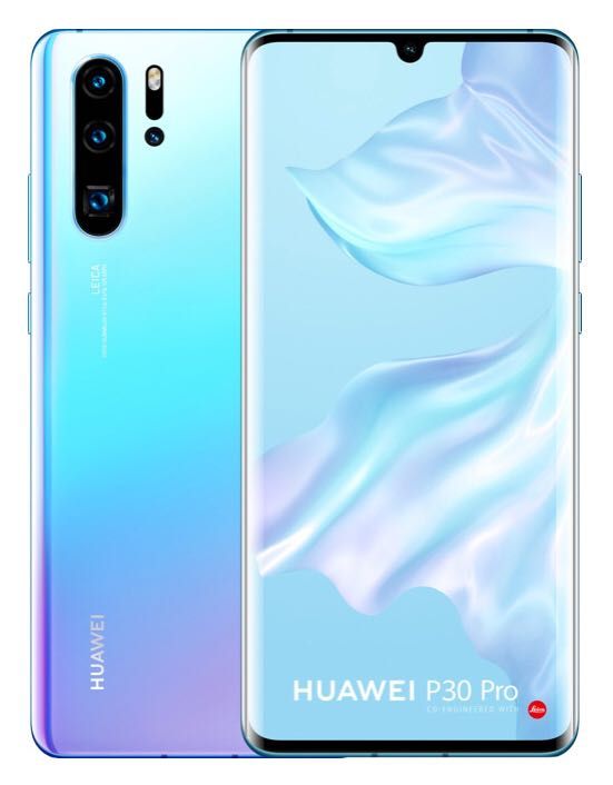 Huawei P30 Pro 128GB, 8GB RAM, Dual SIM, Breath Crystal Nacre