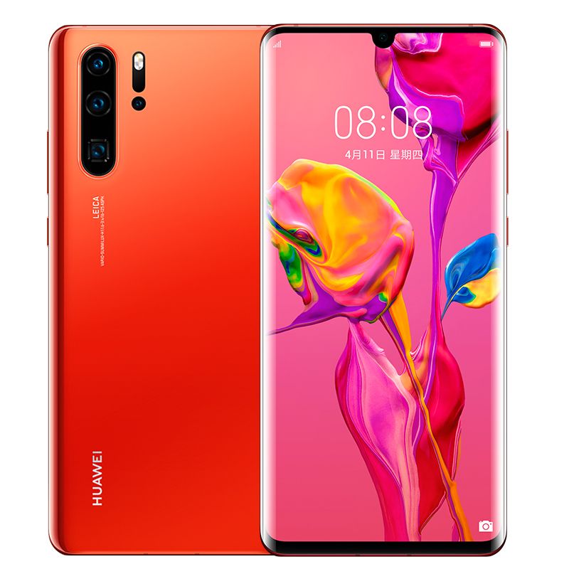 Huawei P30 Pro 128GB, 8GB RAM, Dual SIM, Amber Sunrise Orange