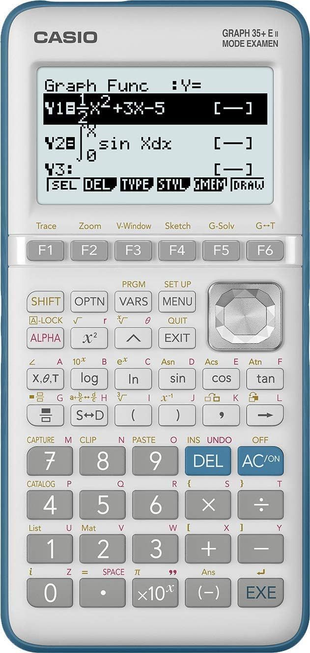 Casio Graph 35+E II Python Mode Exam Calculator - Graphing Calculator