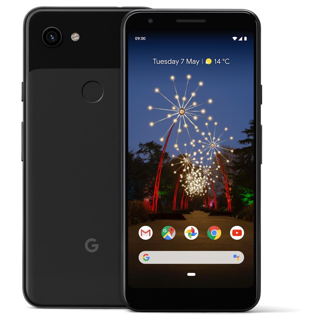 Google Pixel 3a - 5.6" OLED, 4GB RAM, 64GB, 12MP Camera, 3000mAh Battery - Black