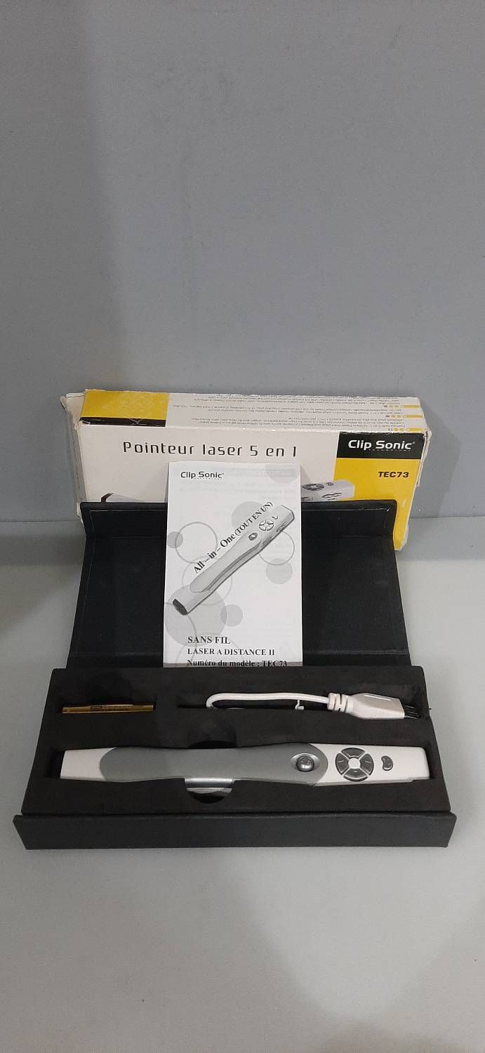 Clip Sonic TEC73 5-in-1 Laser Pointer