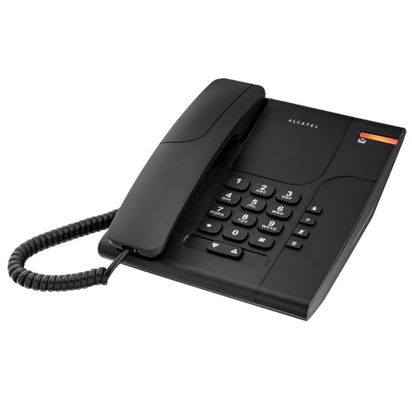 Alcatel Temporis 180 Corded Phone - Black