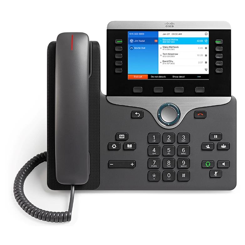 Cisco 8841 Desk Phone, Carbon Grey