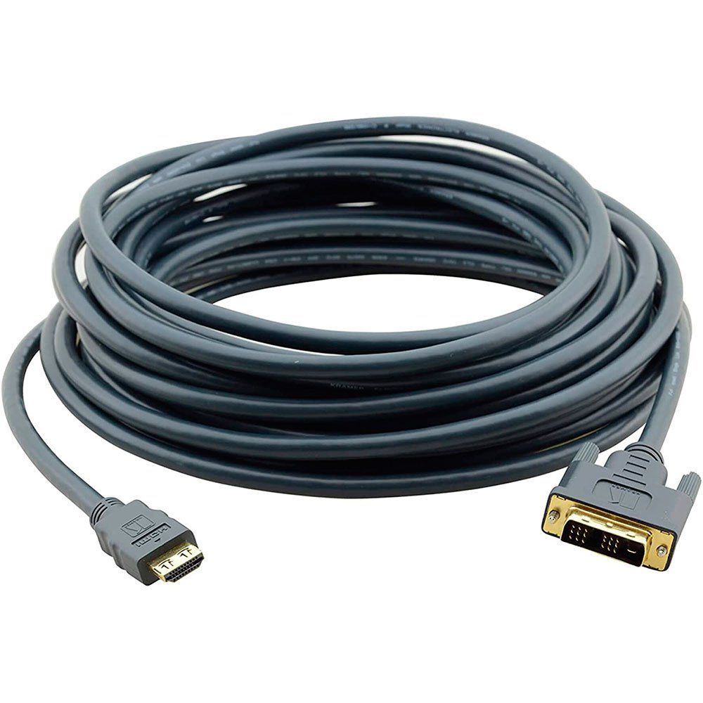 Cable Kramer Electrónica HDMI a DVI-C, 35 pies (10,6 m)