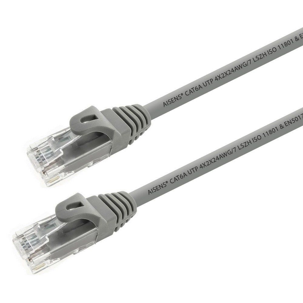 AISENS Cat.6A RJ45 LSH Cable, 10m