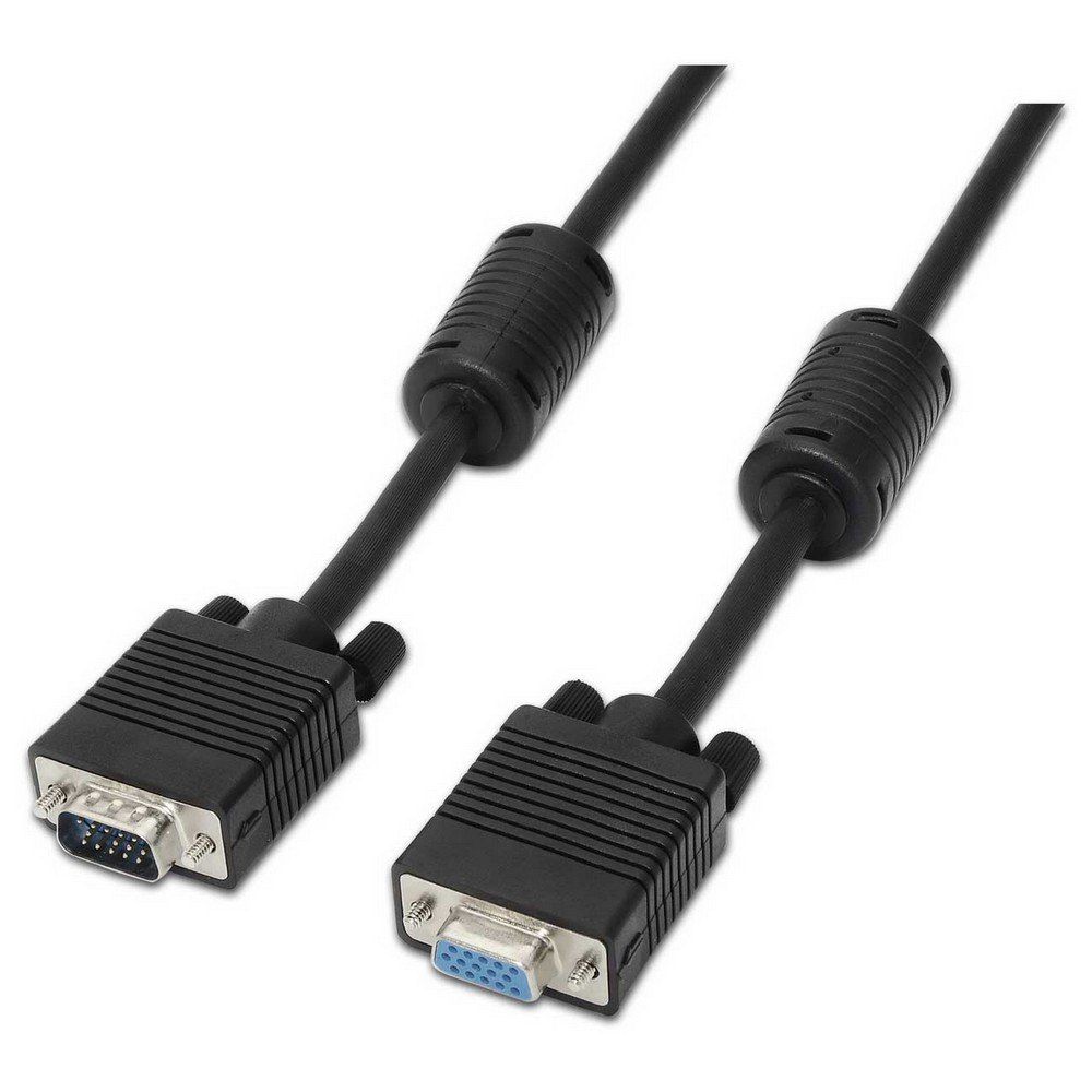 AISENS Ferrite SVGA HD Cable 1.8m