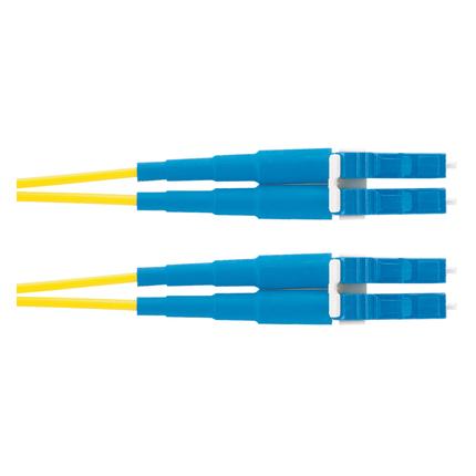 Panduit 2m OS2 LC Duplex InfiniBand and Optical Fiber Cable - Yellow