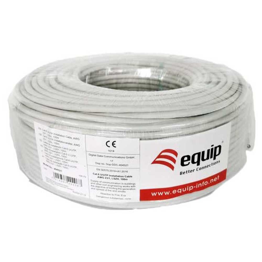Equip Cat 6 FTP UTP 100m Halogen-Free Reel
