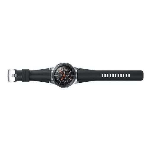 Montres intelligentes Samsung Galaxy - Argent - Bracelet en silicone - Écran 1,3'' - 4 Go - Wi-Fi, 4G, NFC et Bluetooth