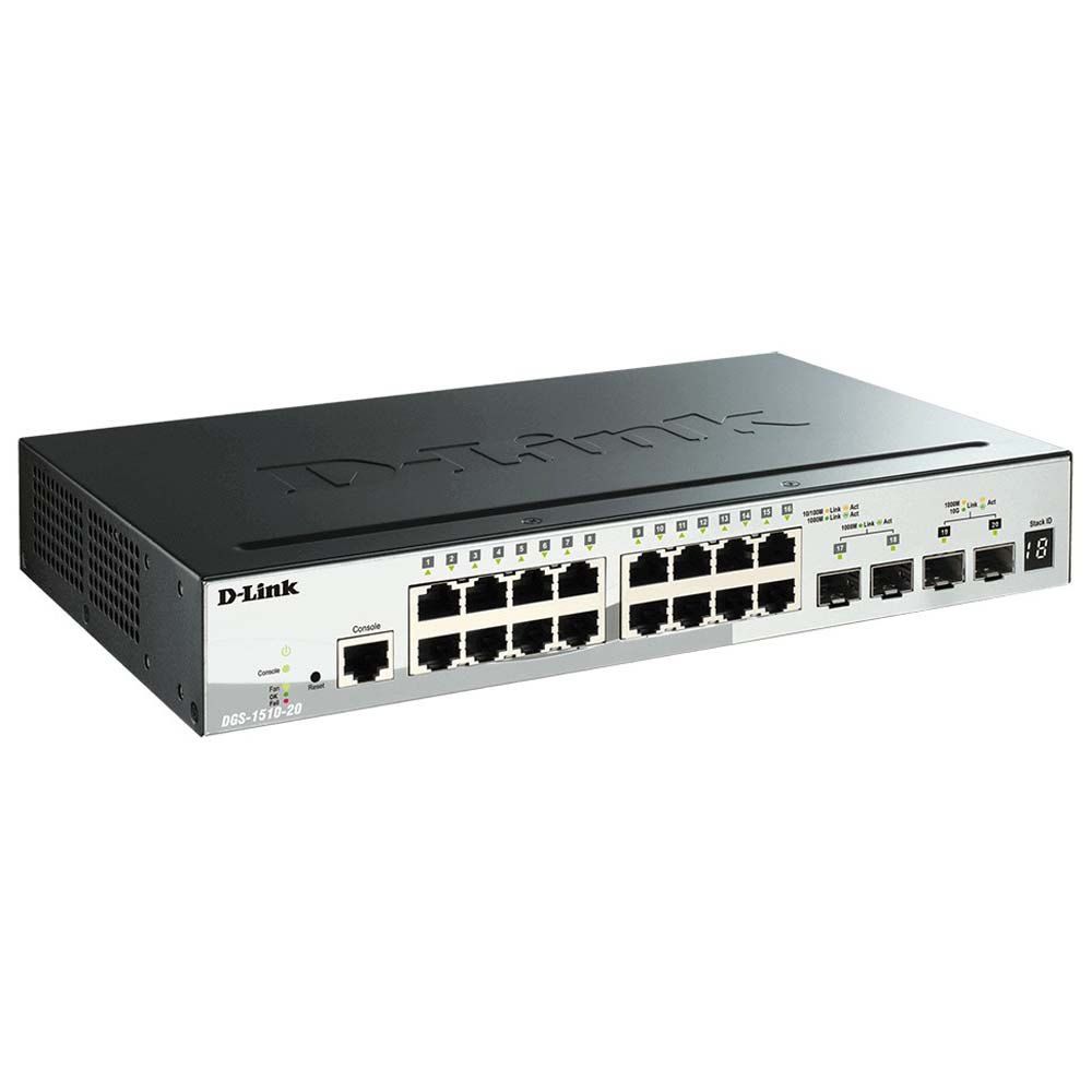 D-Link 20-Port Gigabit Switch DGS-1510-20