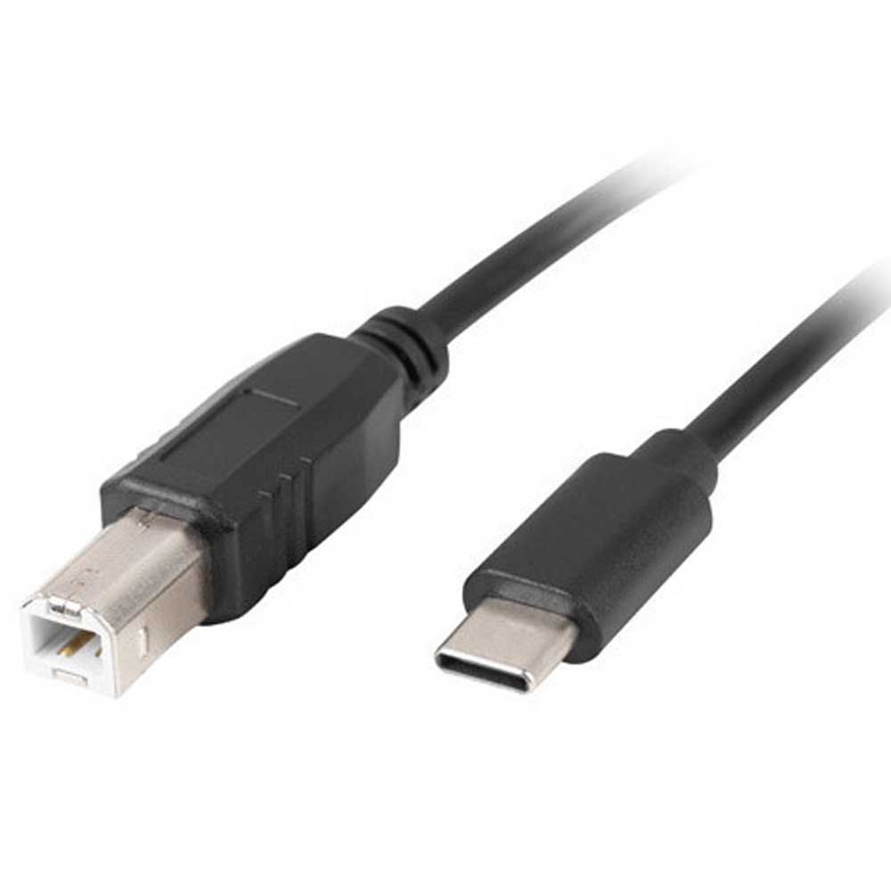 Lanberg 2.0 USB-B to USB-C Ferrite Cable, 1.8m
