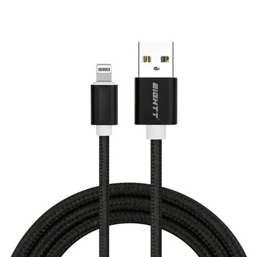 Câble USB Eightt Tressé Lightning 1m