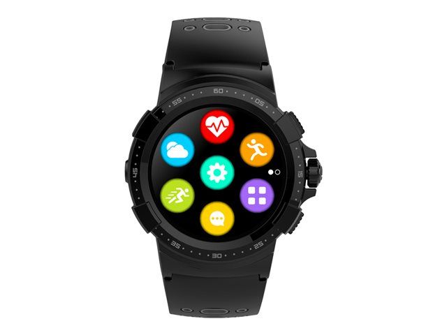 MyKronoz ZeSport2 Smartwatch - Black - 1.3" Display, 128MB, Bluetooth, 70g