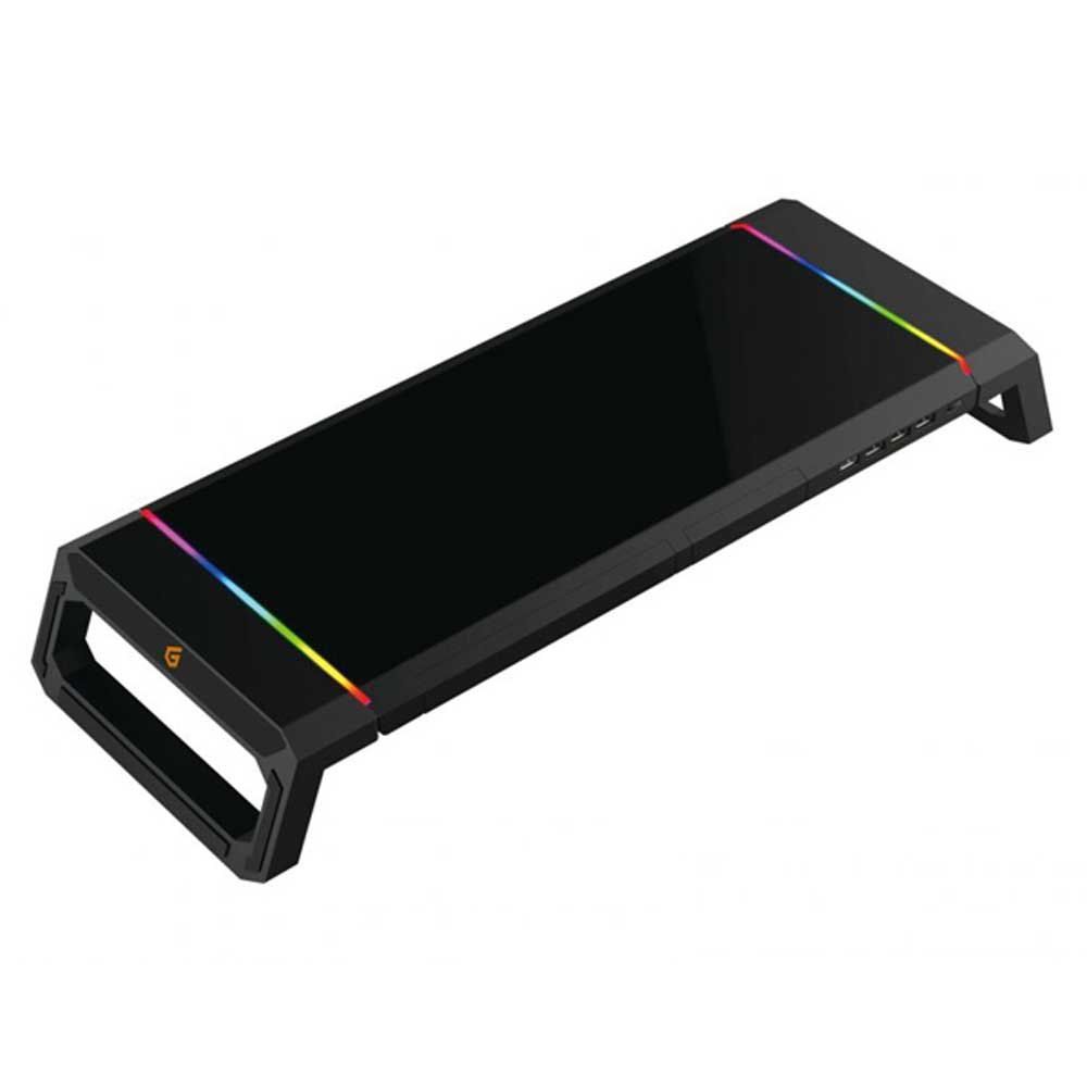 Conceptronic Monitor Stand with USB Hub (Thorne01B - RGB)