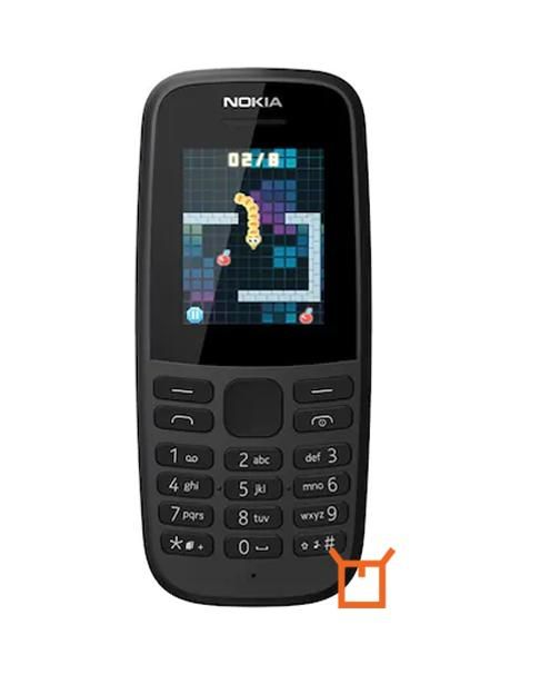 Nokia 105 Dual SIM (2019) - Black, Unlocked, Original Software
