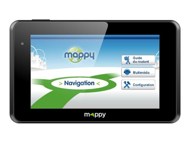Mappy ULTI E528S - 5-Inch GPS Navigator for Cars