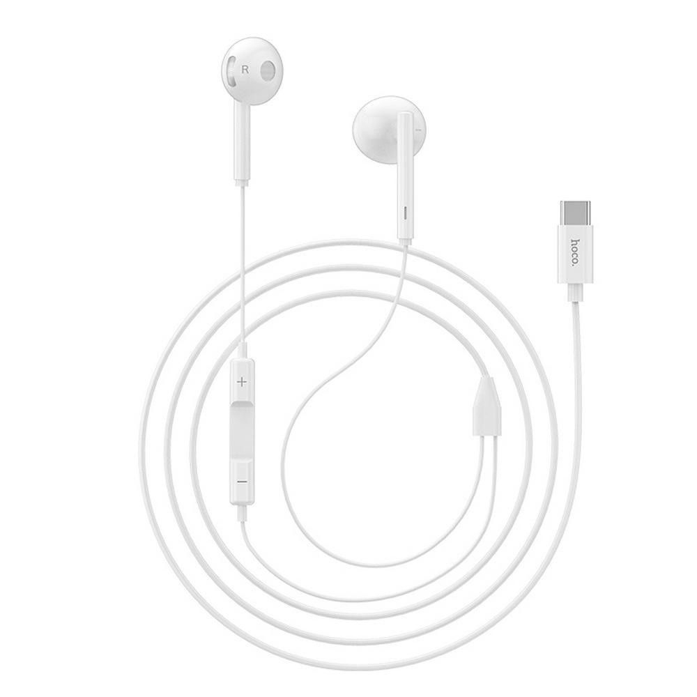 HOCO L10 Stereo USB-C Headphones, White